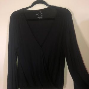 Flowy Black Blouse